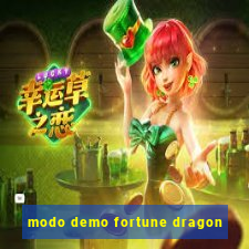 modo demo fortune dragon